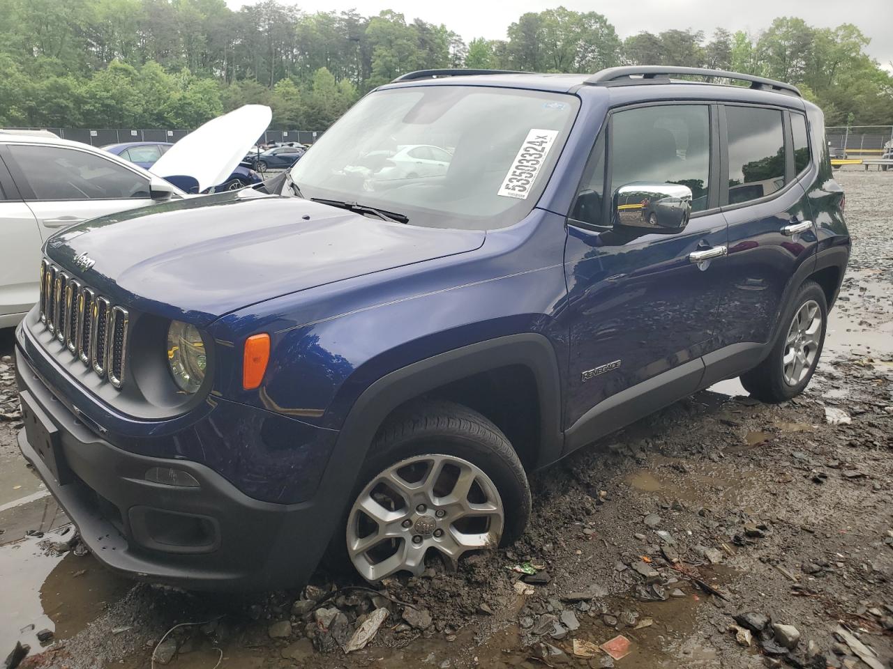 2017 Jeep Renegade Latitude VIN: ZACCJBBB0HPG43281 Lot: 53503324