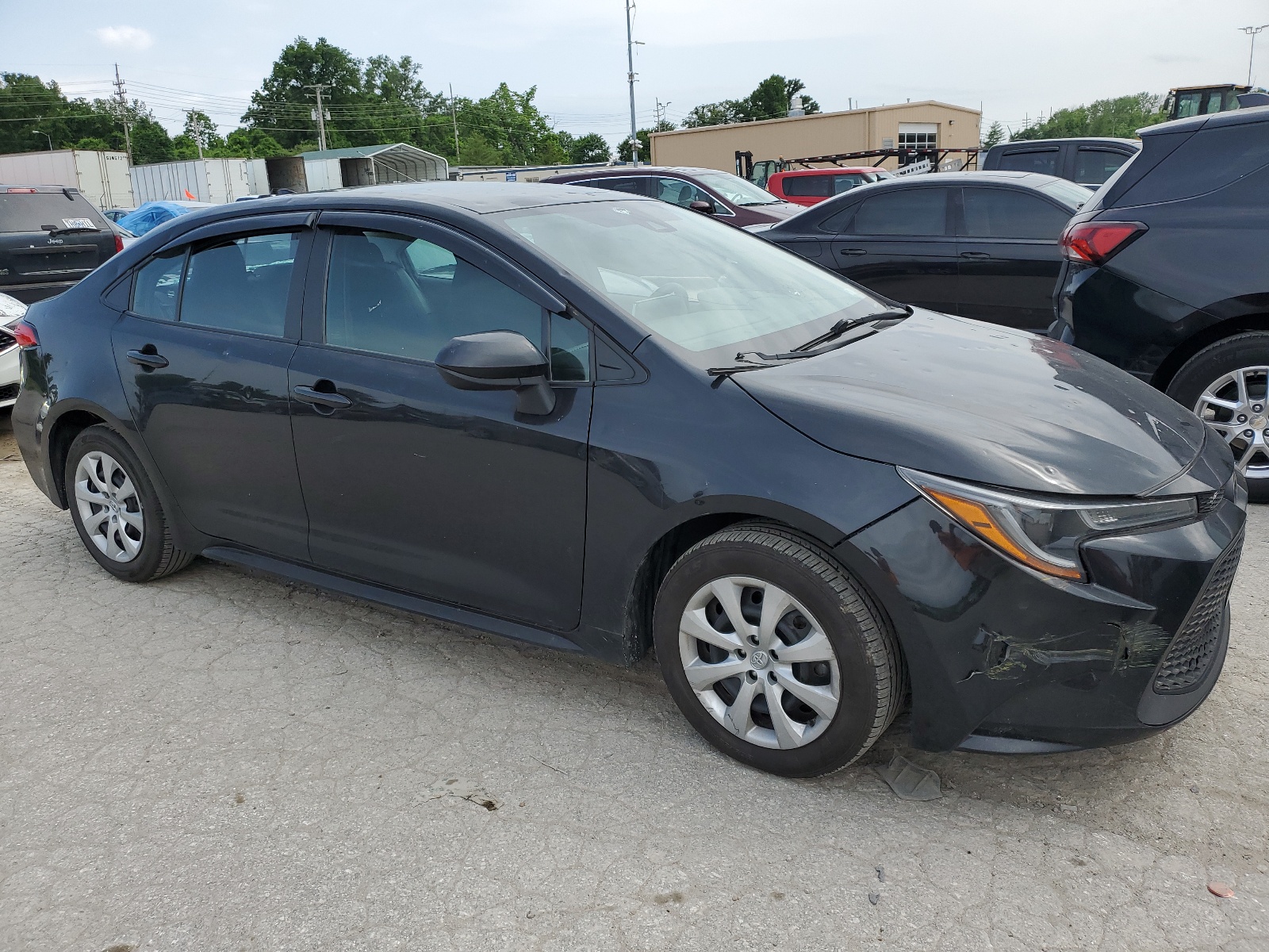 2021 Toyota Corolla Le vin: 5YFEPMAE4MP239145