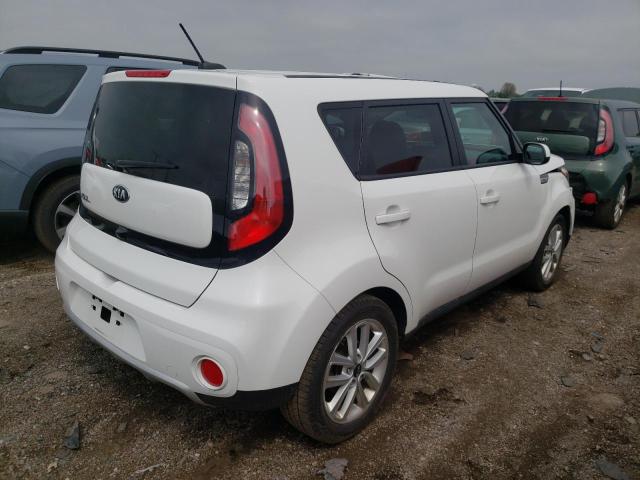  KIA SOUL 2018 Білий