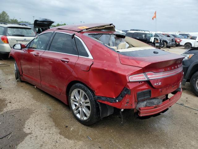  LINCOLN MKZ 2014 Бургунді