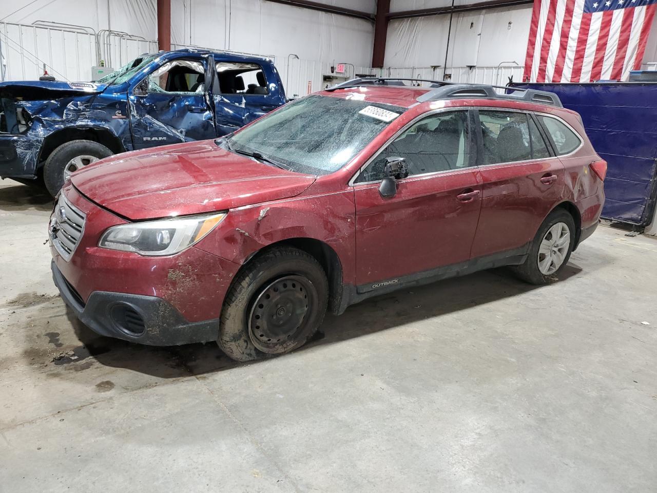 2016 Subaru Outback 2.5I VIN: 4S4BSAAC5G3295571 Lot: 53850834