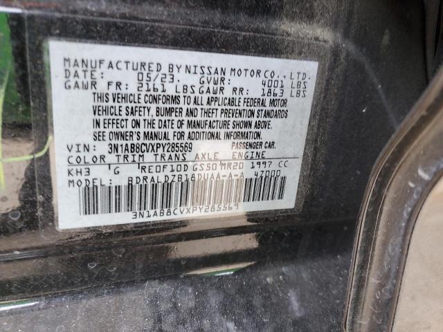 3N1AB8CVXPY285569 | 2023 Nissan sentra sv