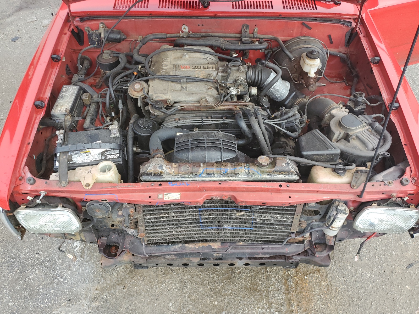 JT4VN93D4L5008569 1990 Toyota Pickup 1/2 Ton Extra Long Wheelbase Dlx