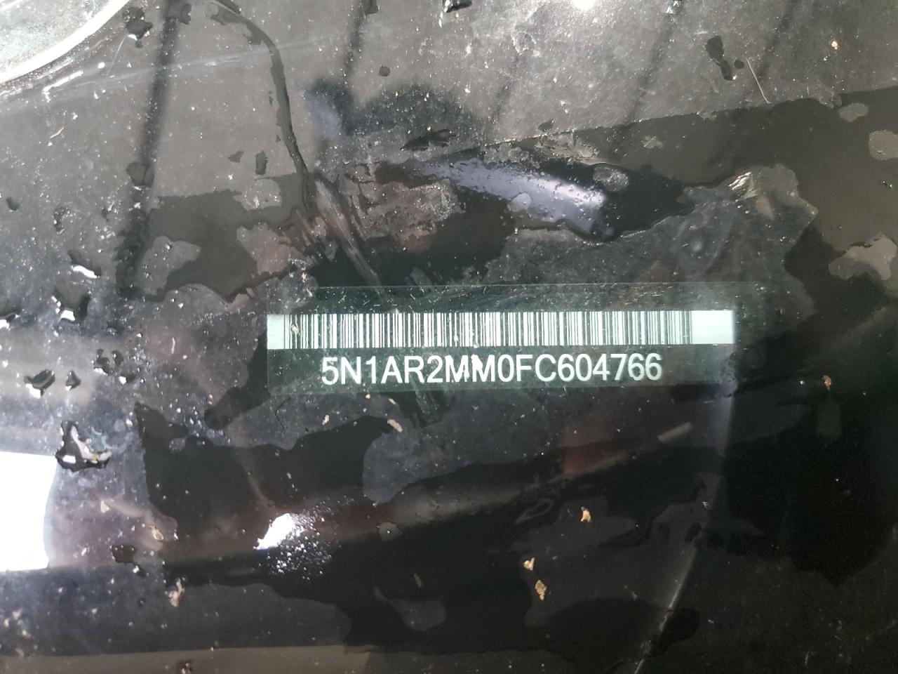 2015 Nissan Pathfinder S VIN: 5N1AR2MM0FC604766 Lot: 53999054