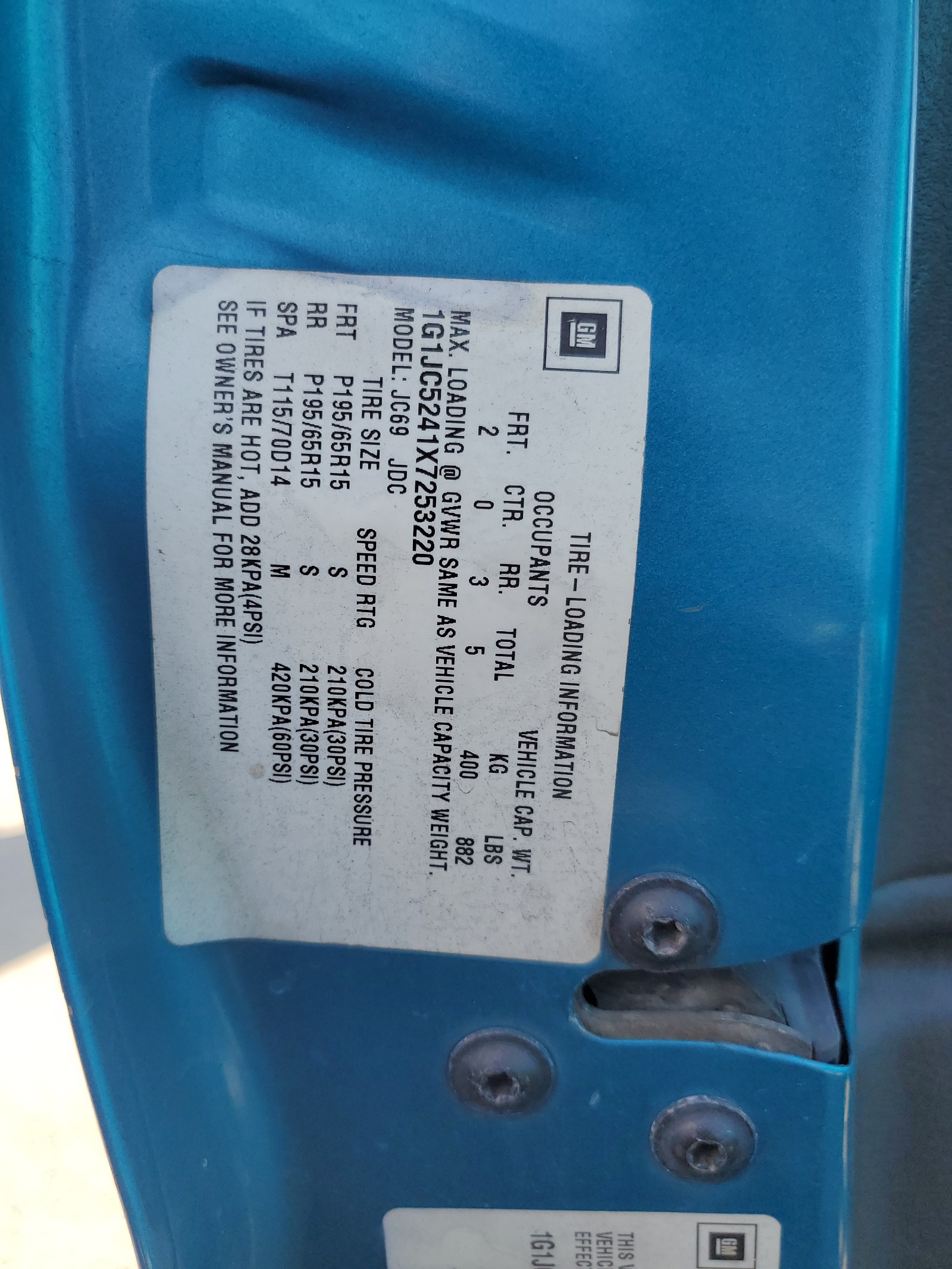 1G1JC5241X7253220 1999 Chevrolet Cavalier