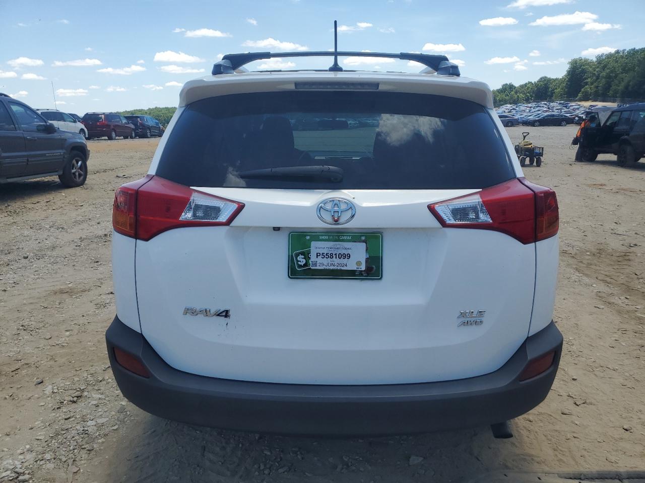 2013 Toyota Rav4 Xle VIN: 2T3RFREV3DW049614 Lot: 57078684