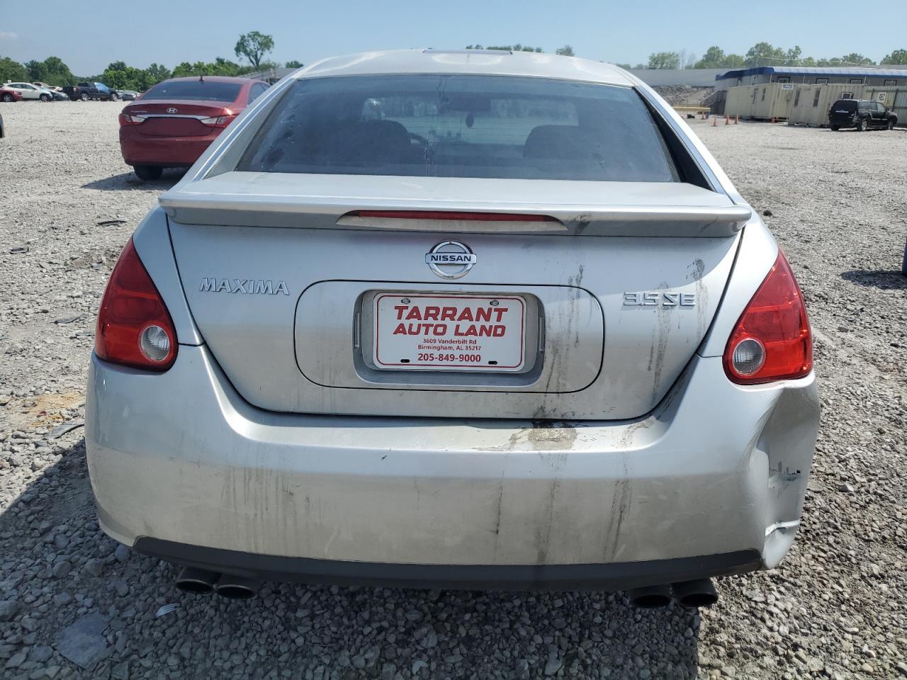 2008 Nissan Maxima Se VIN: 1N4BA41E88C802562 Lot: 69215894