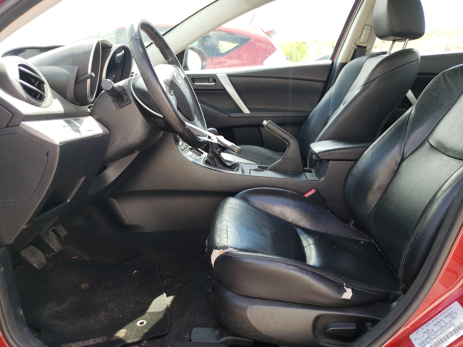 JM1BL1W98C1679252 2012 Mazda 3 S