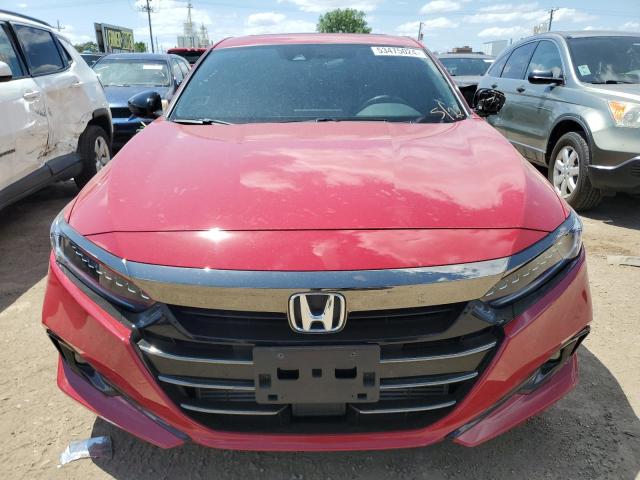  HONDA ACCORD 2021 Red