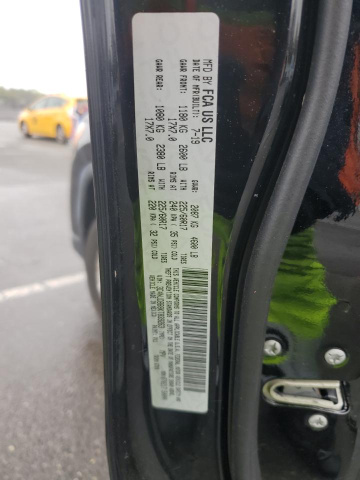 2019 Jeep Compass Latitude VIN: 3C4NJDBB8KT839263 Lot: 51366904