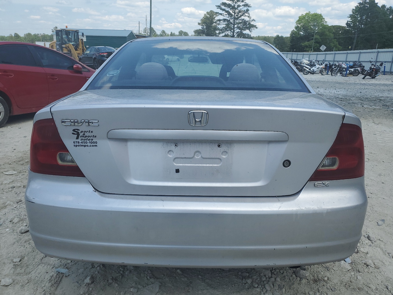 1HGEM22943L050003 2003 Honda Civic Ex