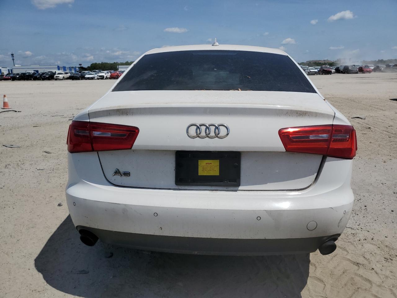 2014 Audi A6 Premium Plus VIN: WAUGFAFC3EN128244 Lot: 57241244