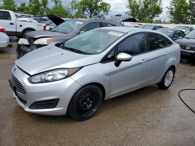  FORD FIESTA 2017 Серебристый