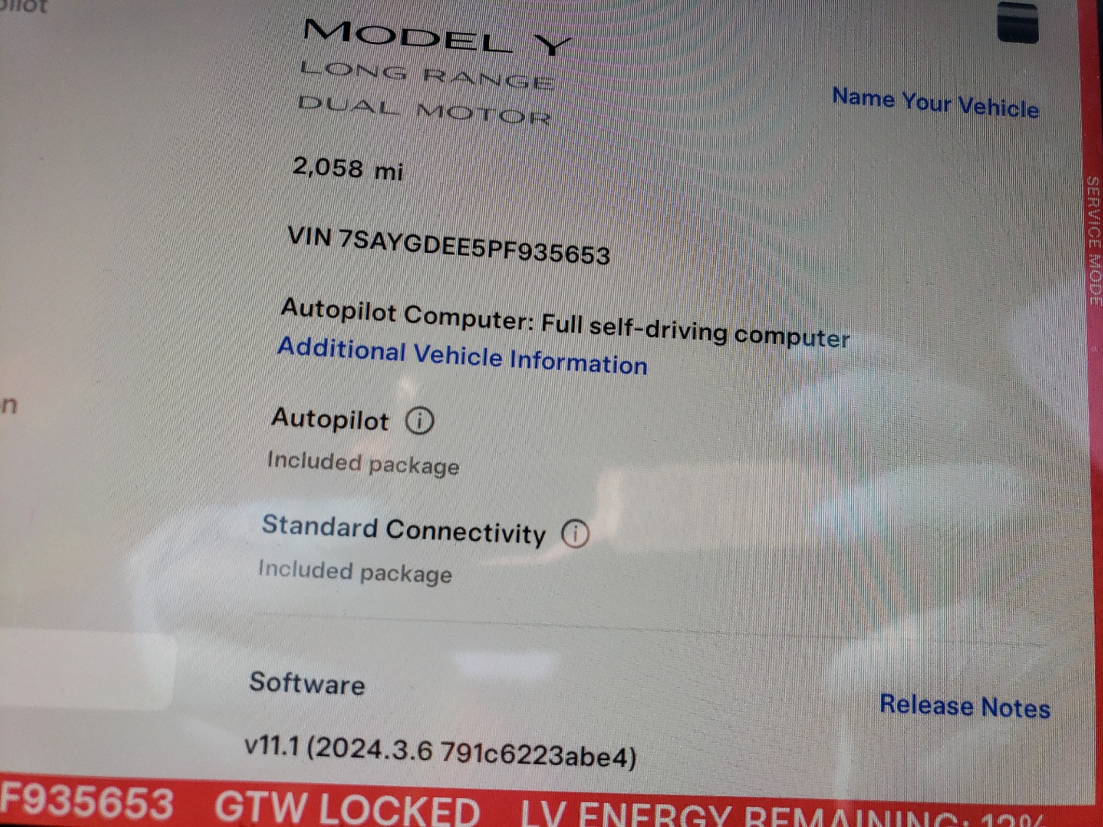 7SAYGDEE5PF935653 2023 Tesla Model Y