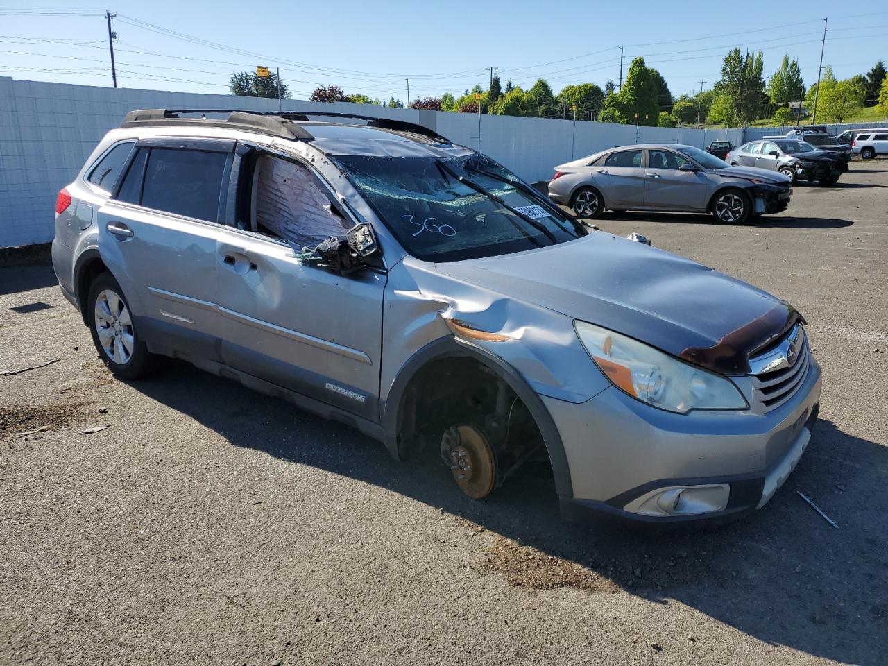 4S4BRBKC8B3395351 2011 Subaru Outback 2.5I Limited