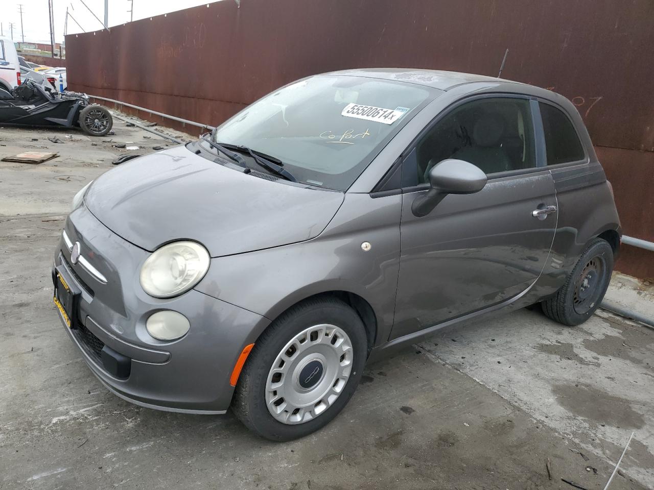 2012 Fiat 500 Pop VIN: 3C3CFFAR4CT119967 Lot: 55500614