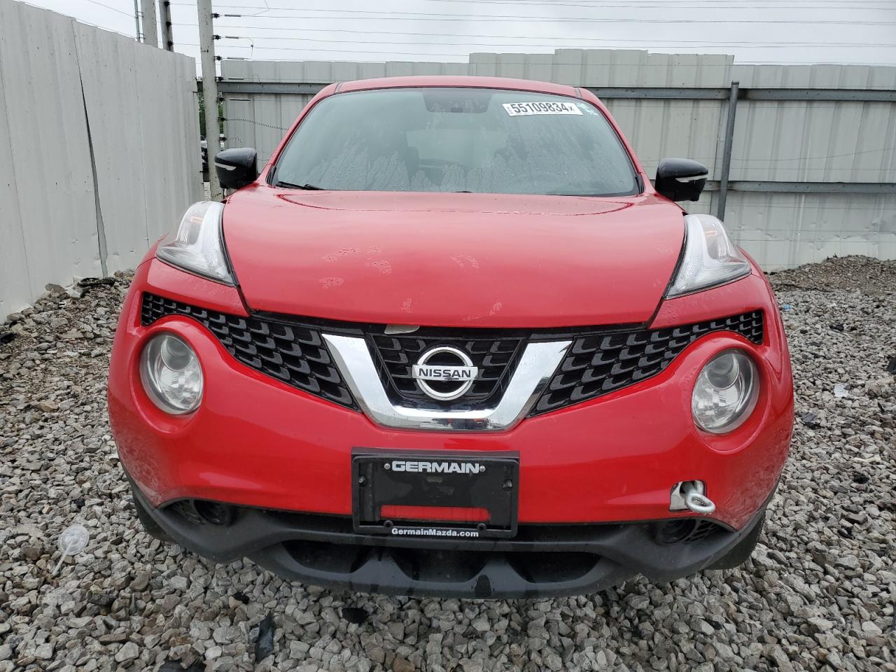 2015 Nissan Juke S VIN: JN8AF5MV2FT551113 Lot: 55109834