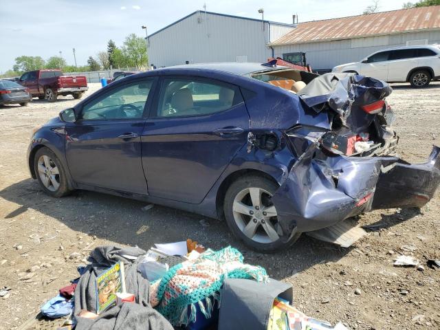  HYUNDAI ELANTRA 2013 Синий