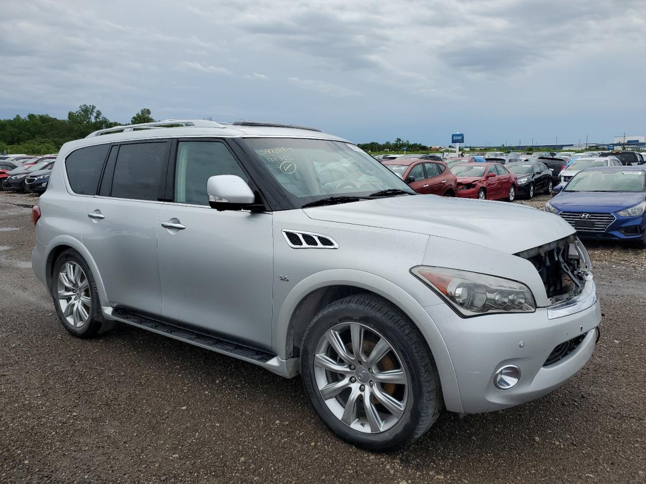 2014 Infiniti Qx80 VIN: JN8AZ2NC2E9351203 Lot: 54738214
