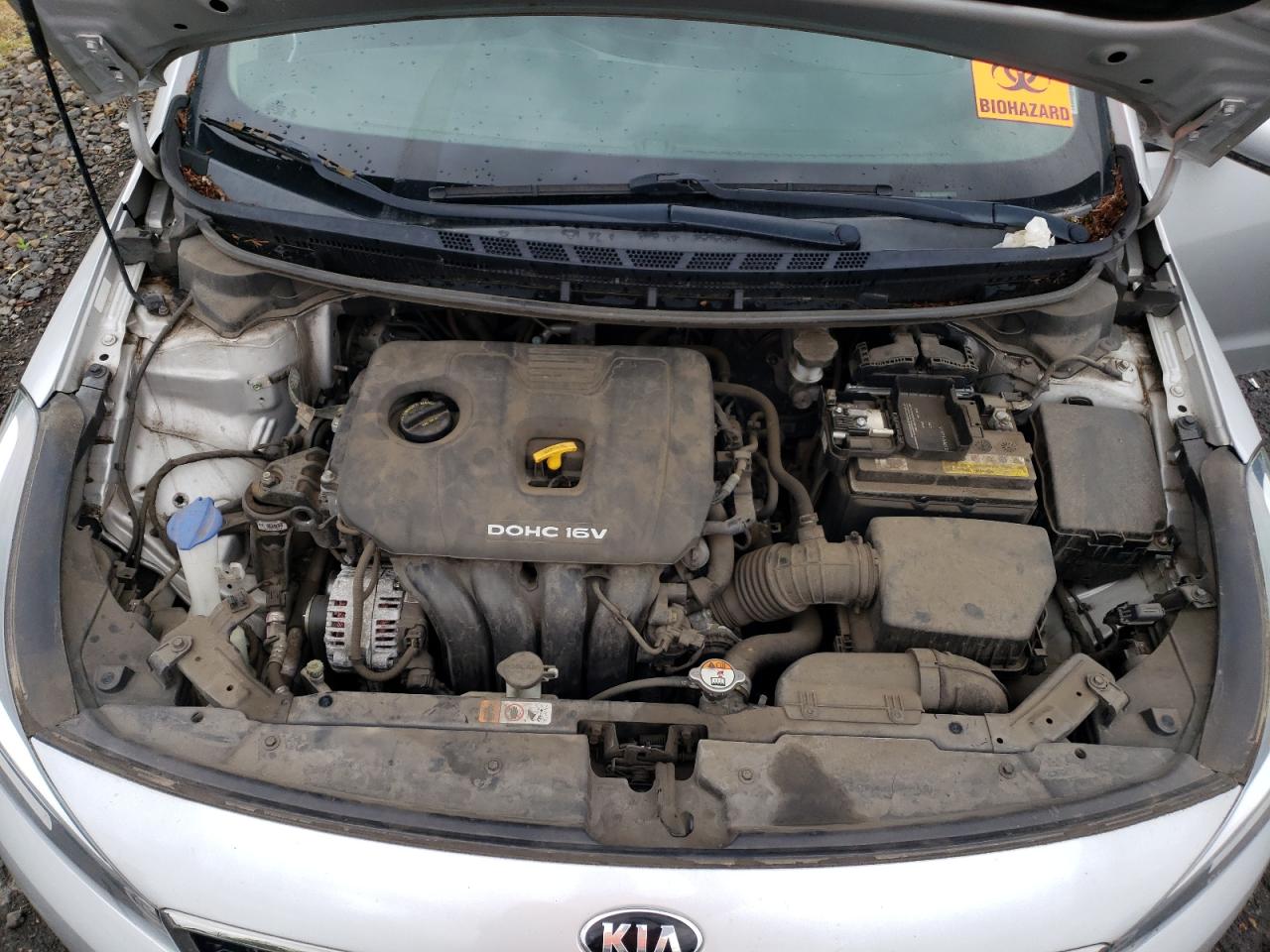 2017 Kia Forte Lx VIN: 3KPFK4A73HE092182 Lot: 55891254