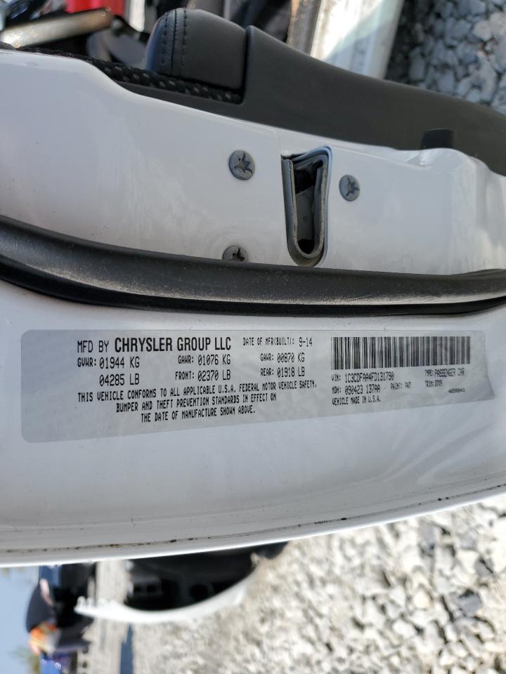 2015 Dodge Dart Se VIN: 1C3CDFAA4FD131790 Lot: 52921404