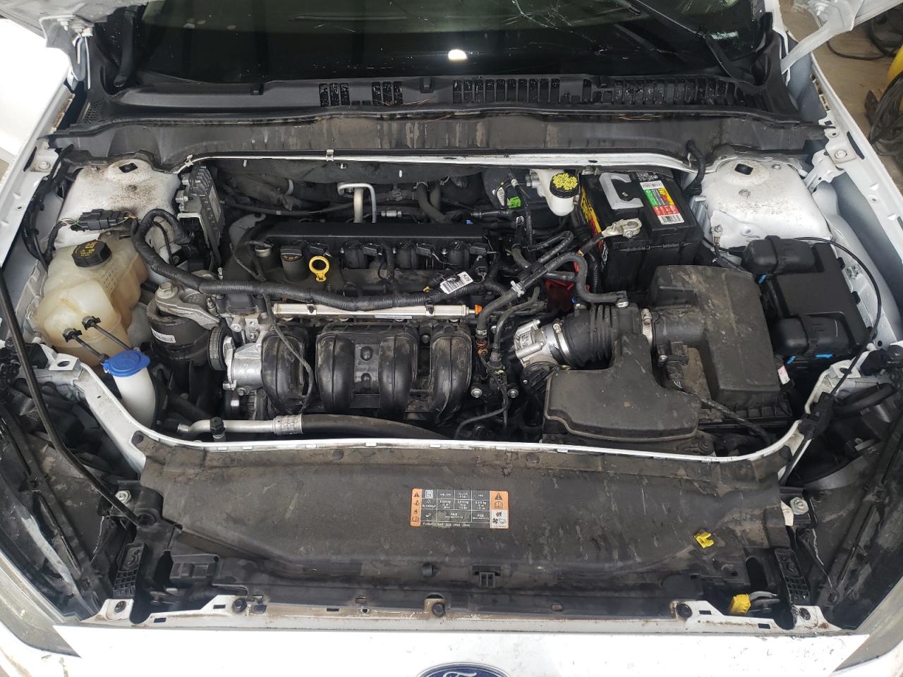 2019 Ford Fusion S VIN: 3FA6P0G78KR161312 Lot: 57020184