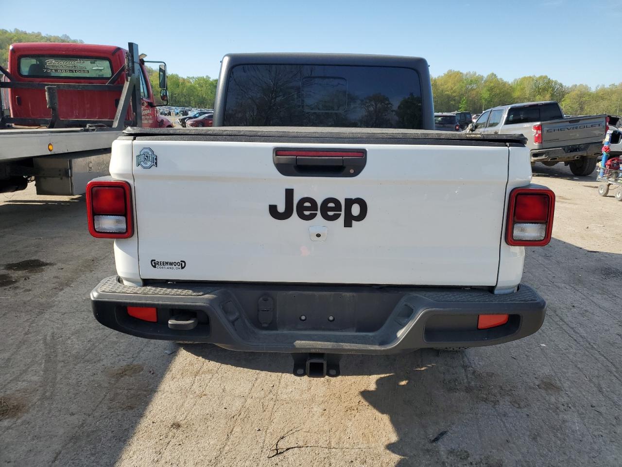 2022 Jeep Gladiator Sport VIN: 1C6HJTAG5NL156495 Lot: 53194274