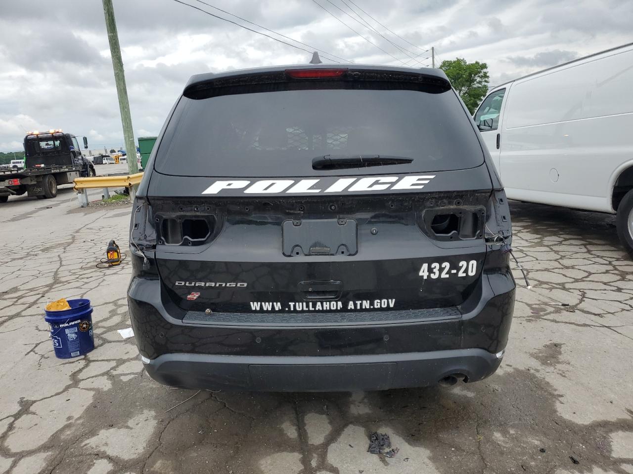 2020 Dodge Durango Ssv VIN: 1C4RDJFG7LC443724 Lot: 55261384