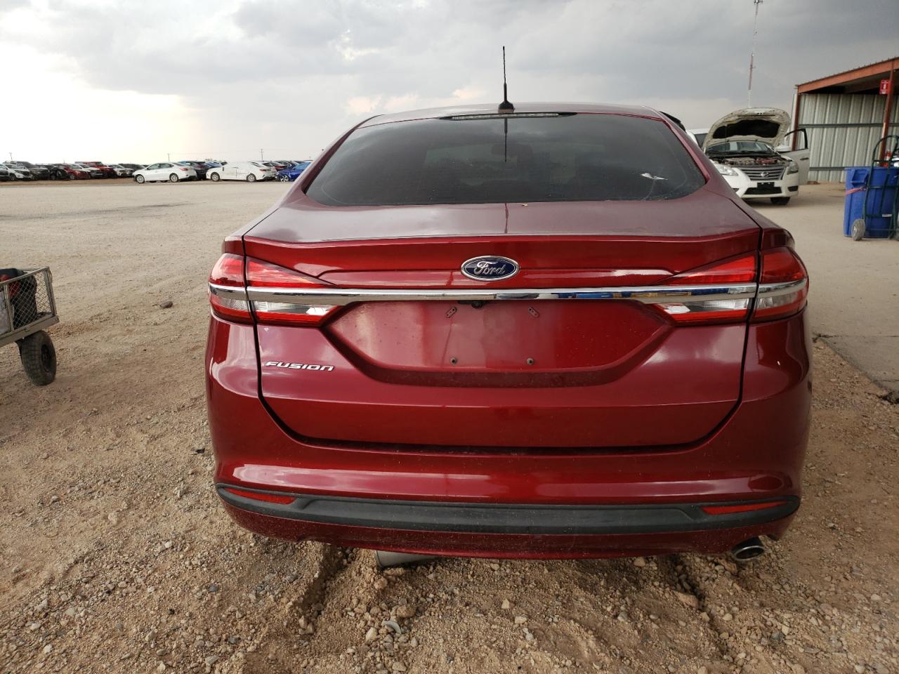 2018 Ford Fusion S VIN: 3FA6P0G76JR109563 Lot: 72905684