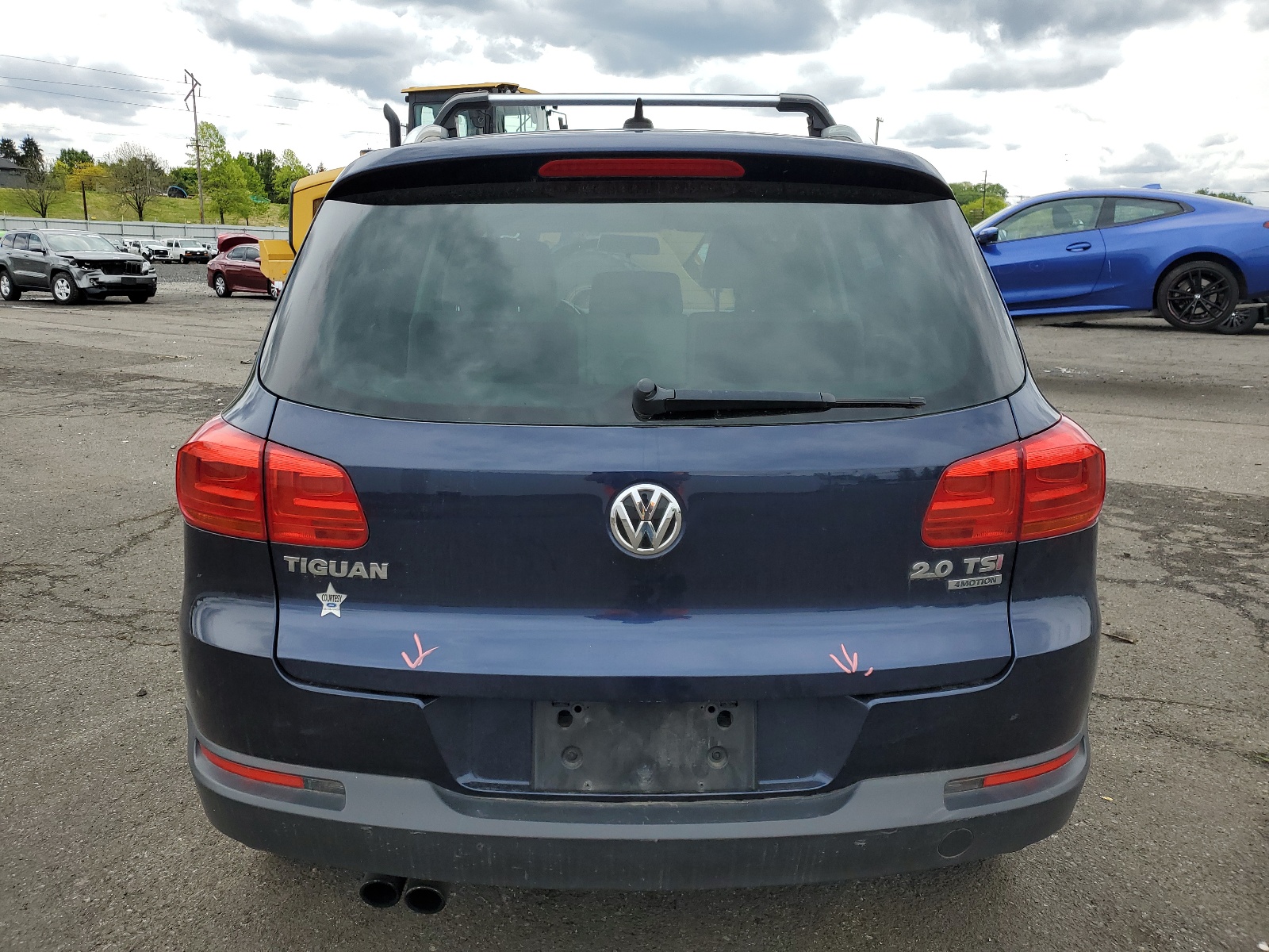 WVGBV7AX2DW512212 2013 Volkswagen Tiguan S