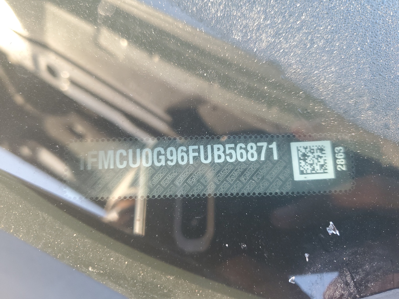 1FMCU0G96FUB56871 2015 Ford Escape Se