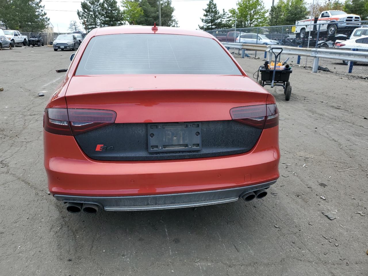 2015 Audi S4 Prestige VIN: WAUKGAFL7FA075290 Lot: 53884074