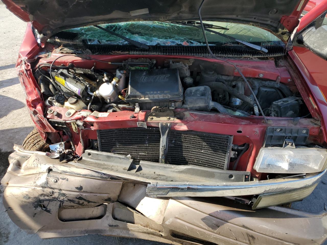 2000 Chevrolet Astro VIN: 1GNDM19W8YB137441 Lot: 55126784