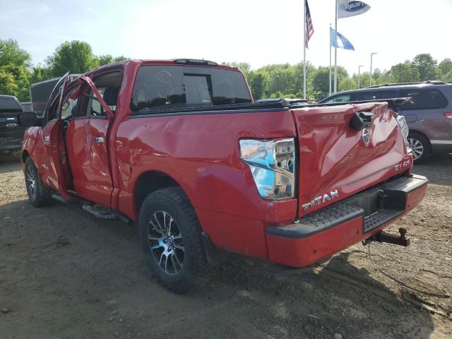  NISSAN TITAN 2021 Червоний