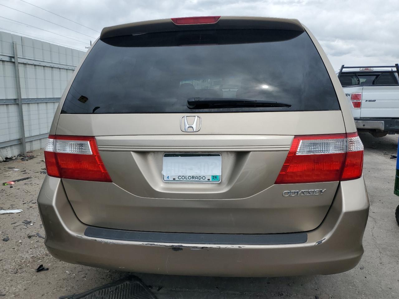 2005 Honda Odyssey Exl VIN: 5FNRL38765B044157 Lot: 53716004