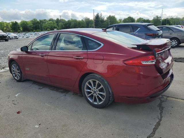  FORD FUSION 2017 Червоний