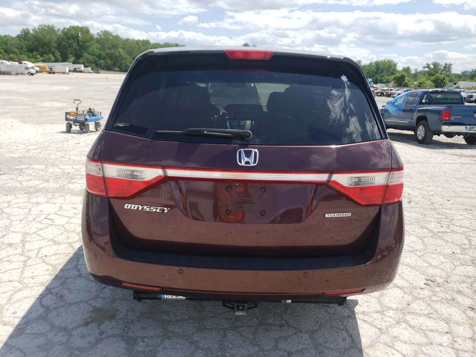 5FNRL5H90BB090222 2011 Honda Odyssey Touring
