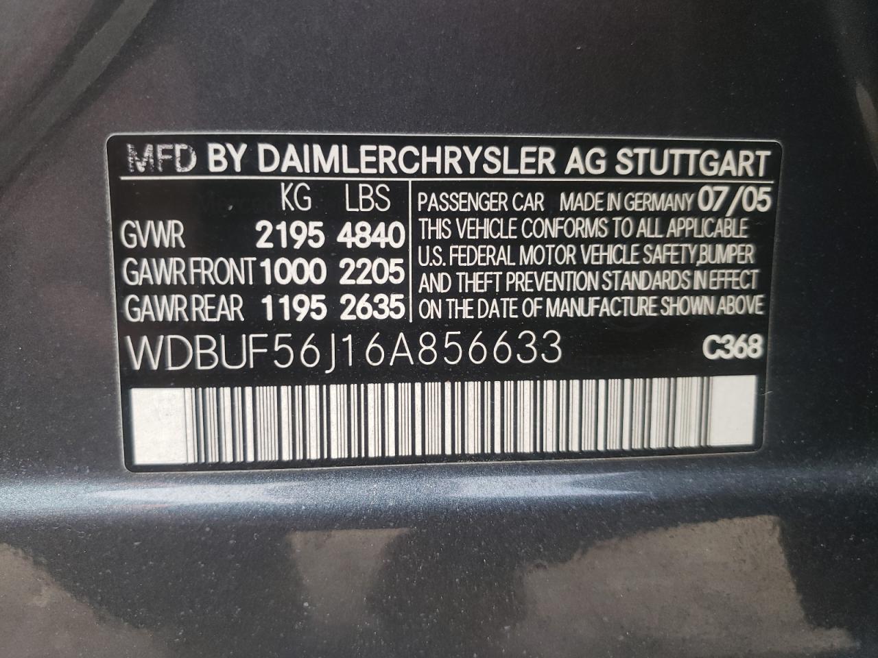 2006 Mercedes-Benz E-klasse - Image 12