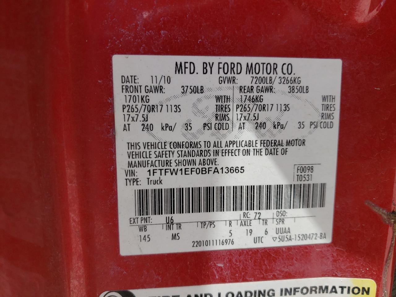 2011 Ford F-150 - Image 12