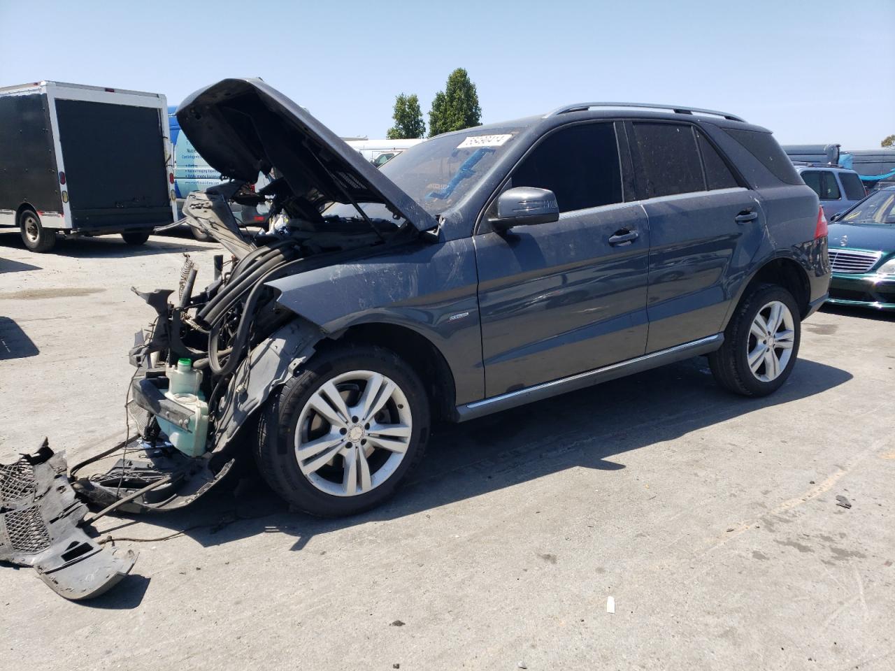 2012 Mercedes-Benz Ml 350 4Matic VIN: 4JGDA5HB6CA033886 Lot: 55490414