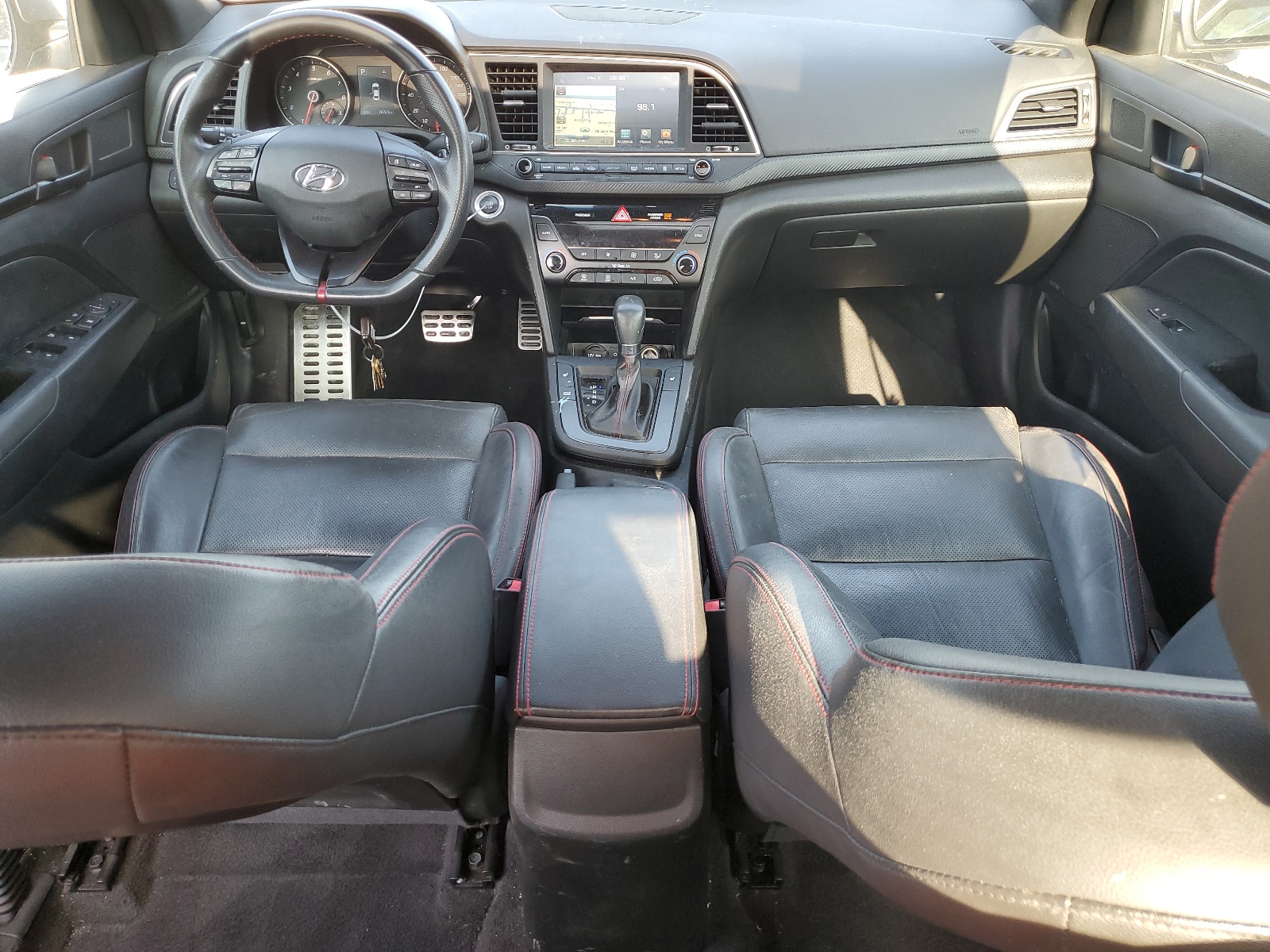 KMHD04LB0JU554702 2018 Hyundai Elantra Sport