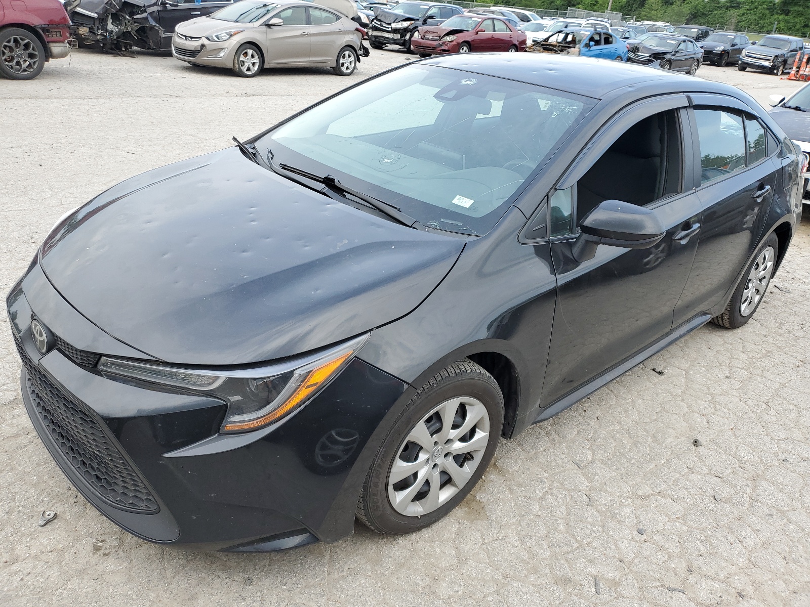 2021 Toyota Corolla Le vin: 5YFEPMAE4MP239145