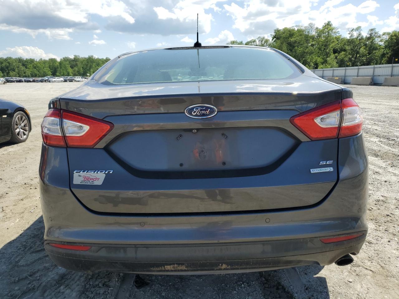 2015 Ford Fusion Se VIN: 3FA6P0HDXFR228745 Lot: 54691944