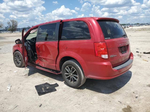  DODGE CARAVAN 2016 Czerwony