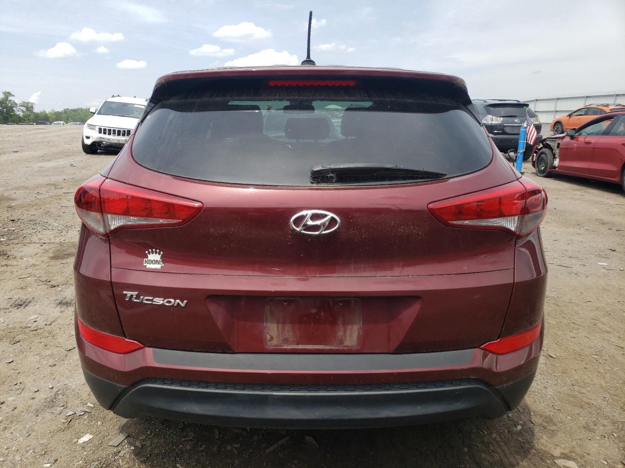 2017 Hyundai Tucson Se VIN: KM8J23A46HU445134 Lot: 55562784