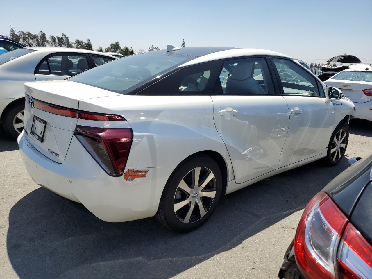 2020 Toyota Mirai VIN: JTDBVRBD8LA008022 Lot: 54418844