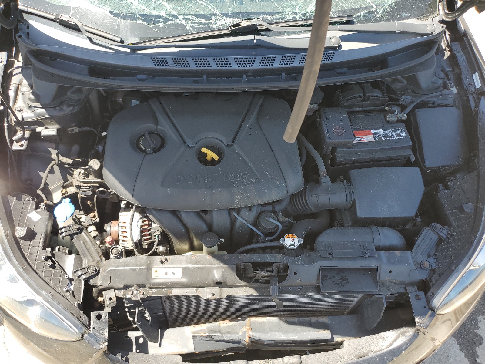 KMHDH4AE0CU227208 2012 Hyundai Elantra Gls