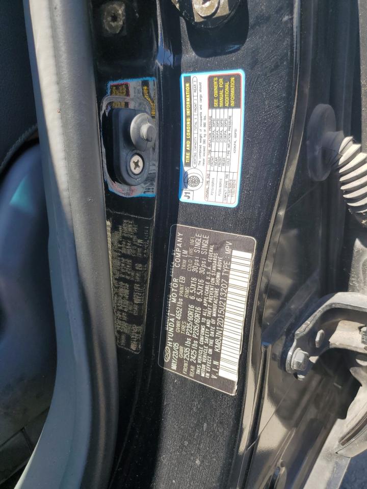 2005 Hyundai Tucson Gls VIN: KM8JN12D15U213207 Lot: 56215684