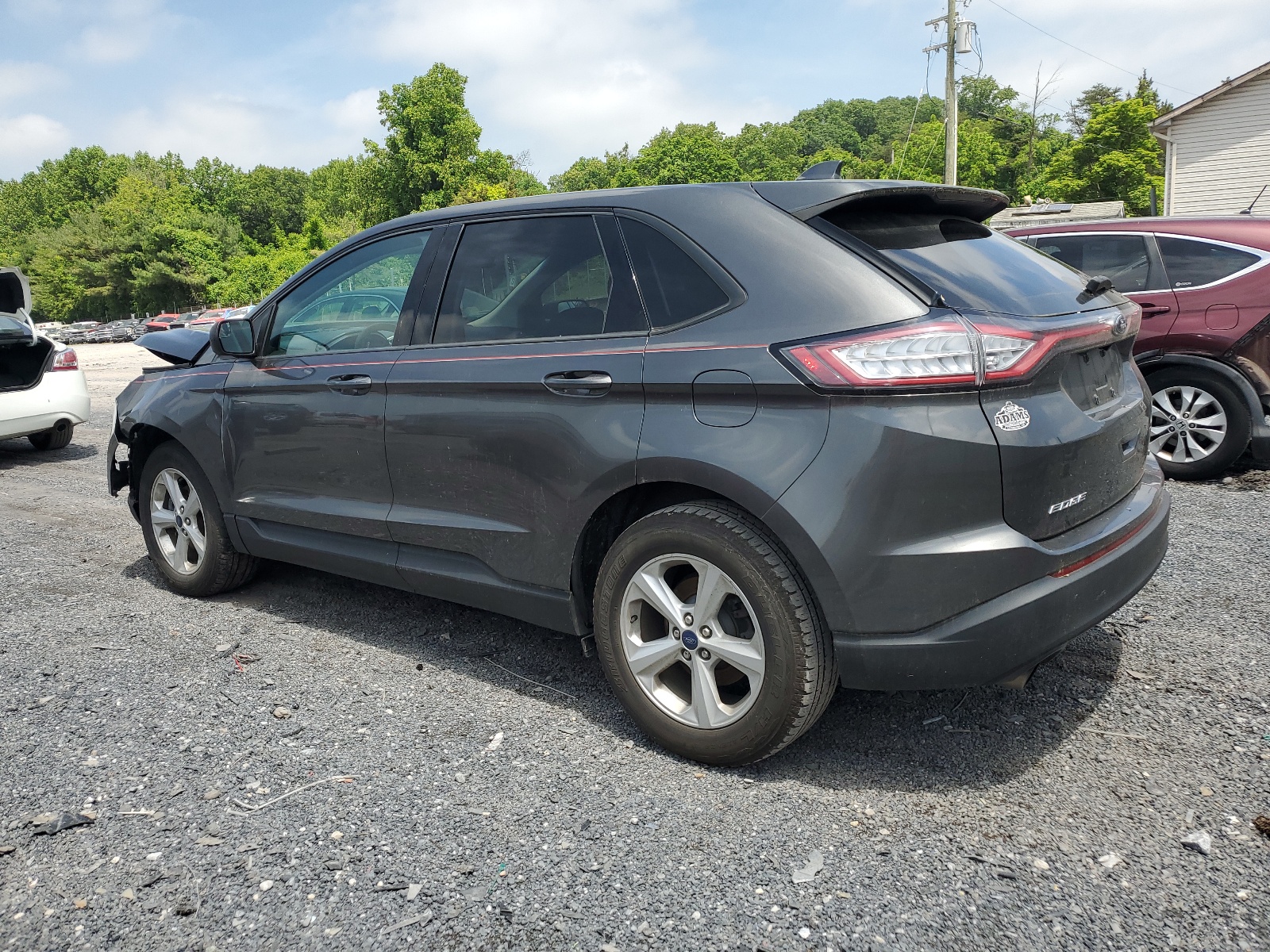 2015 Ford Edge Se vin: 2FMTK3G97FBB44080