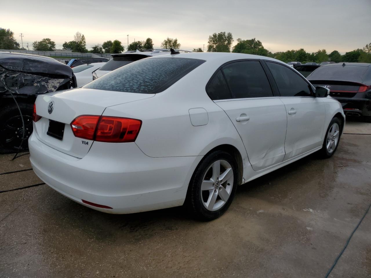 2014 Volkswagen Jetta Tdi VIN: 3VWLL7AJ2EM410482 Lot: 53691984